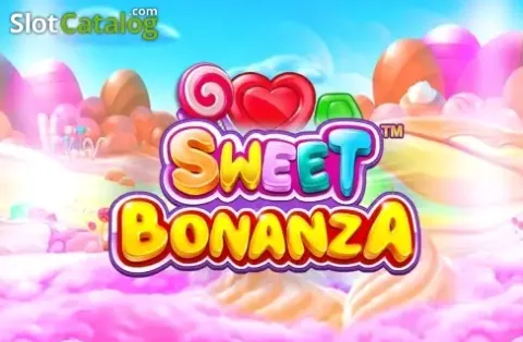 Caramelle e frutta esplosiva su sfondo rosa